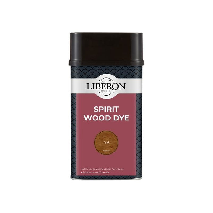 Liberon Spirit Wood Dye Teak 1 litre Liberon - Town Tools