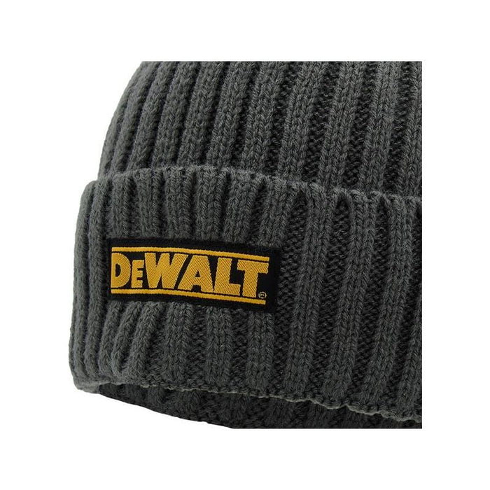 Dewalt Power Tools Indianapolis Grey Knitted Beanie Hat DeWALT Power Tools - Town Tools