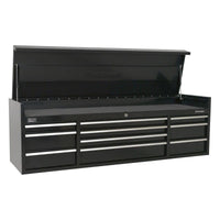 Sealey Topchest 10 Drawer 1830mm Heavy-Duty Black PTB181510