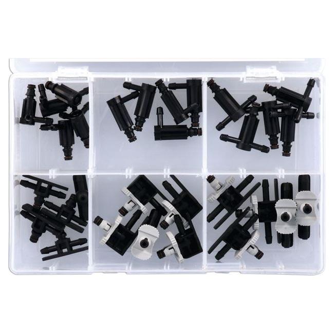 Connect Assorted Popular Common Rail Leak off Connectors - Bosch 30pc 34080 Tool Connection - Town Tools 