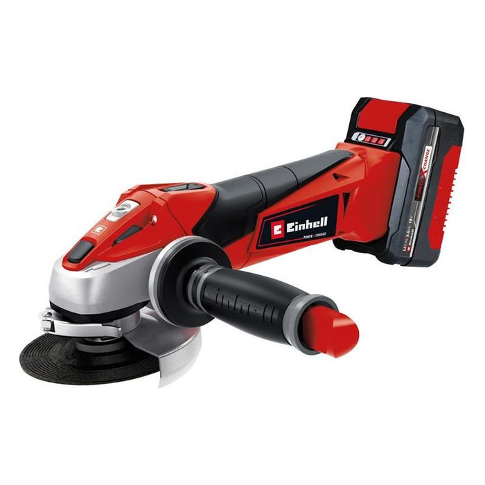 Einhell TE-AG 18 Li Power X-Change Angle Grinder 115mm 18V 1 x 3.0Ah Li-ion Einhell - Town Tools