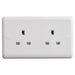 Deta Vimark Unswitched Socket 2-Gang 13A Deta Vimark - Town Tools