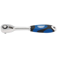 Draper Expert Soft Grip Reversible Ratchet, Sq. Dr., 72 Tooth 1-3