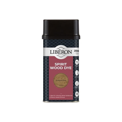Liberon Spirit Wood Dye Antique Pine 250ml Liberon - Town Tools