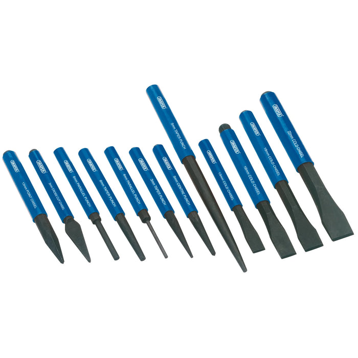 Draper Chisel and Punch Set (12 Piece) - CP12NP