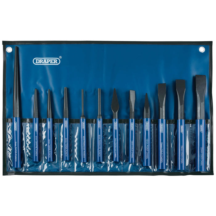 Draper Chisel and Punch Set (12 Piece) - CP12NP