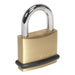 Sealey Brass Body Padlock 40mm Sealey - Town Tools 