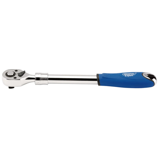 Draper Expert 72 Tooth Extending Reversible Ratchet, 1/2" Sq. Dr. - HER72