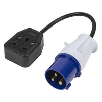 Sealey 16A/13A Trailing Socket & Cable Set WPS16131