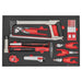 Teng Tools 26" Classic Cabinet FOAM Tool Kit 179 Pieces Red Teng Tools - Town Tools 
