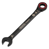 Draper Expert HI-TORQ Metric Ratchet Combination Spanner, 14mm, Black