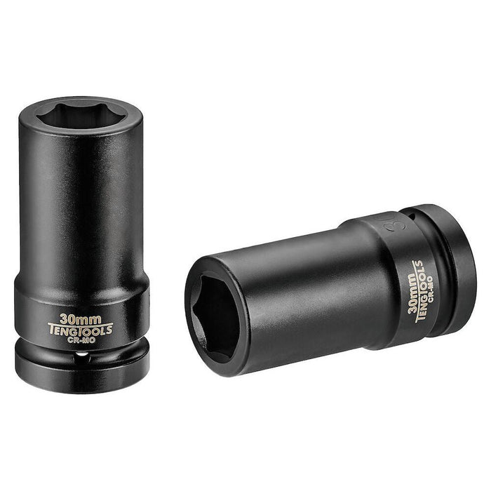 Teng Tools 1" Deep Impact Socket DIN Metric 30mm Teng Tools - Town Tools 