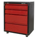 Sealey Modular 4 Drawer Cabinet with Worktop 665mm APMS84 Sealey - Town Tools 