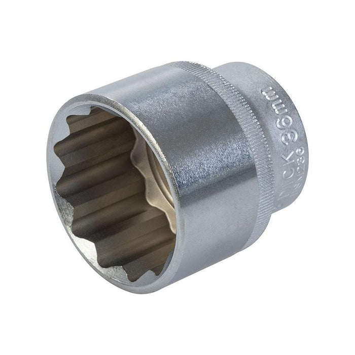 King Dick Socket SD 1/2" Metric 12pt 36mm King Dick - Town Tools 