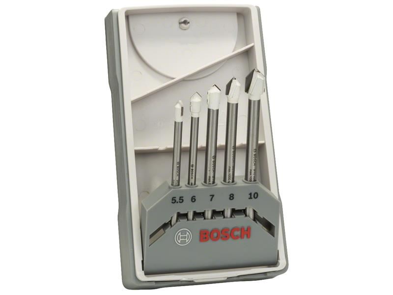 Bosch Powertool Accessories CYL-9 Ceramic Tile Drill Bit Set, 5 Piece Bosch Powertool Accessories - Town Tools