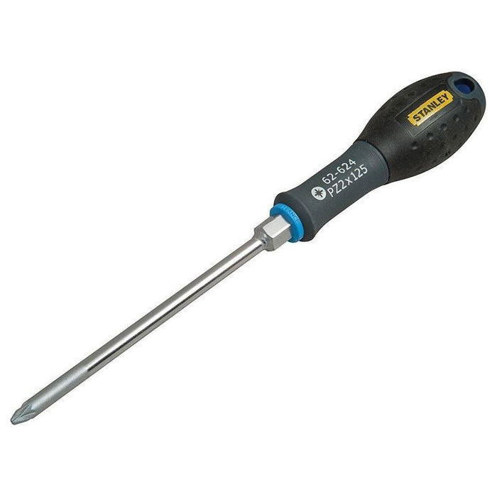 Stanley® Hand Tools FatMax® Bolster Screwdriver Pozi Tip PZ2 x 125mm STANLEY® Hand Tools - Town Tools