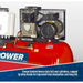 Sealey 270L Belt Drive Air Compressor with Cast Cylinders 2 x 3hp SAC1276B Sealey - Town Tools 
