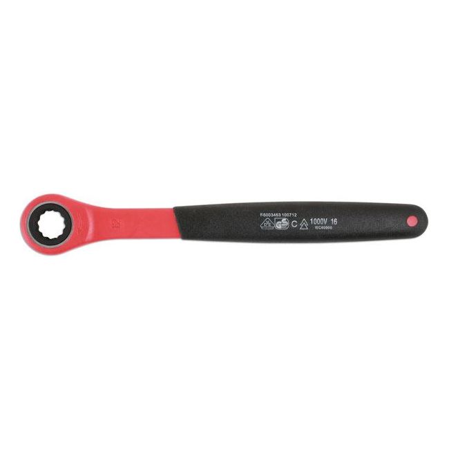 Laser Insulated Ratchet Ring Spanner 12mm 6882