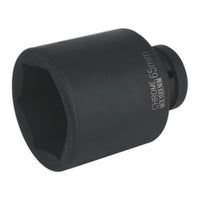 Sealey Impact Socket 65mm Deep 1"Sq Drive IS165D