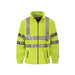Scan Hi-Vis Yellow Full Zip Fleece - XXL (50in) Scan - Town Tools