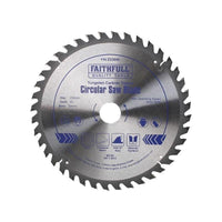 Faithfull TCT Circular Saw Blade 230 x 30mm x 40T POS