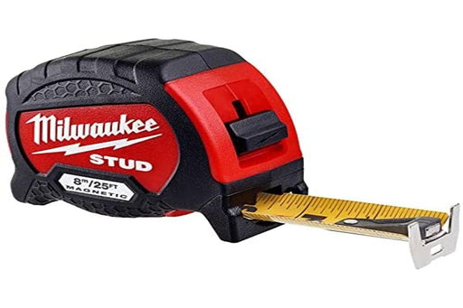 Milwaukee Stud Gen2 Magnetic Tape Measure 8m/26ft Milwaukee - Town Tools 