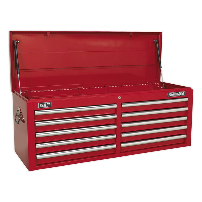 Sealey Tool Chest Combination 23 Drawer with Ball-Bearing Slides Red Sealey - Town Tools 