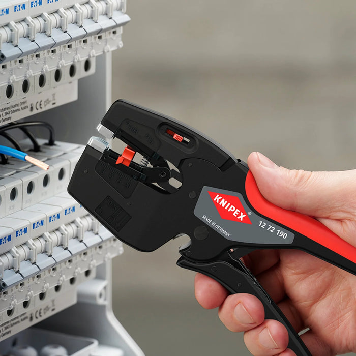 KNIPEX 12 72 190 SB NexStrip® Multi-Tool for Electricians,190mm - 12 72 190 SB