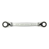 Teng Tools Ratcheting Multi Drive Spanner 16 x 17mm/18 x 19mm