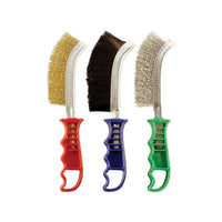 Abracs ABWBSCRATCHPK Scratch Brush Pack - Curved Shape - Narrow Face