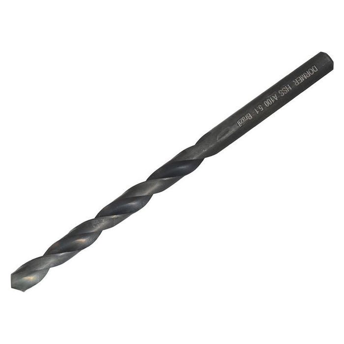 Dormer A100 HSS Jobber Drill Bit 5.10mm OL:86mm WL:52mm Dormer - Town Tools