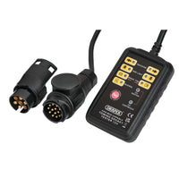 Draper CAN Bus 13 and 7-Pin Towbar Socket Tester - TST13C