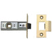 Union Tubular Mortice Latch 2648 Polished Brass 64mm 2.5in Box UNION - Town Tools