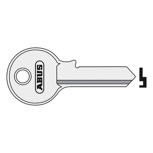 Abus Mechanical 55/50 50mm Key Blank ABUS Mechanical - Town Tools