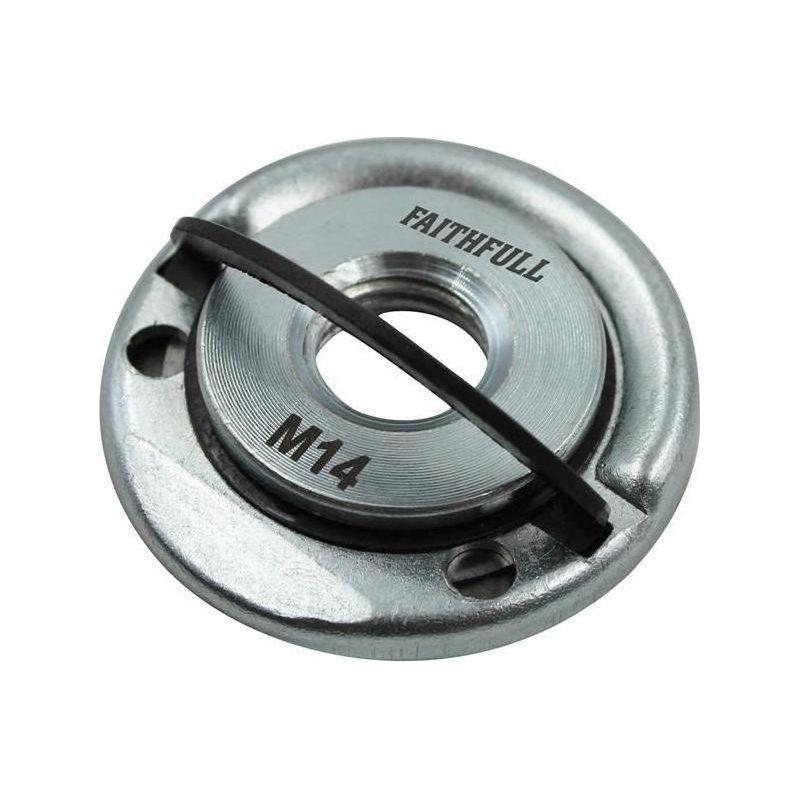 Faithfull Fixtec Quick-Change Angle Grinder Locking Nut M14 Faithfull - Town Tools