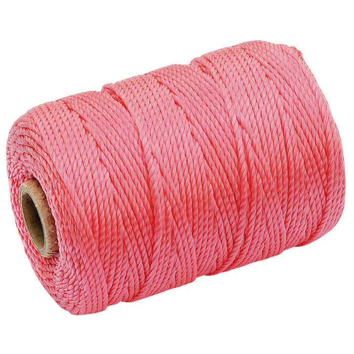 Draper Polypropylene Brick Line, 100m, Pink - BL100HV