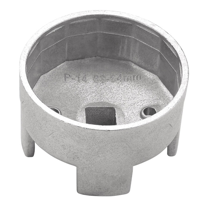 Draper Oil Filter Wrench, 1/2" Sq. Dr., 63-64mm/14 Flutes - OFS-63-64/14F