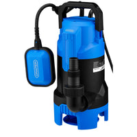 Draper 230V Submersible Dirty Water Pump with Float Switch, 260L/min, 550W