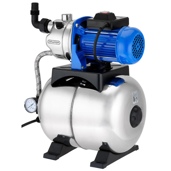 Draper 230V Stainless Steel Booster Pump, 50L/min, 800W - BP5