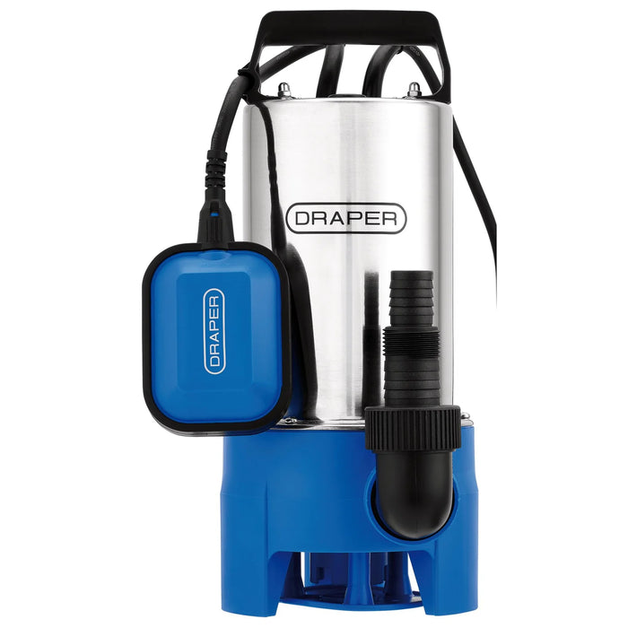 Draper 230V Dirty Water Pump with Float Switch, 330L/min, 1100W - SWP330/1100