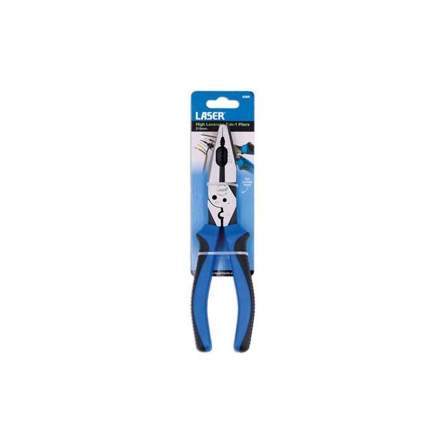 Laser High Leverage 7-in-1 Pliers 215mm 8386