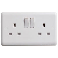 Deta Vimark Switched Socket 2-Gang 13A
