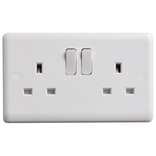 Deta Vimark Switched Socket 2-Gang 13A Deta Vimark - Town Tools