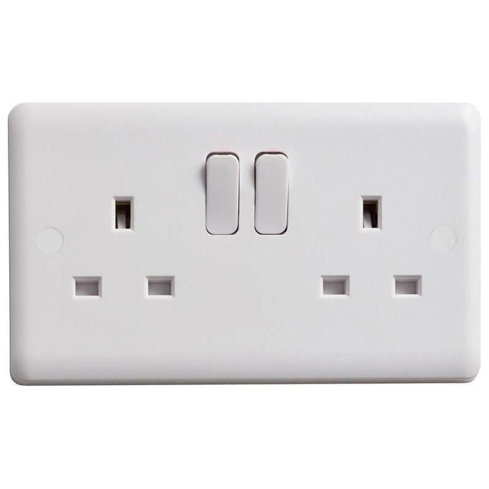 Deta Vimark Switched Socket 2-Gang 13A Deta Vimark - Town Tools