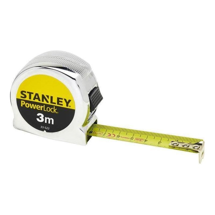 Stanley® Hand Tools PowerLock® Classic Pocket Tape 3m (Width 19mm) (Metric only) STANLEY® Hand Tools - Town Tools