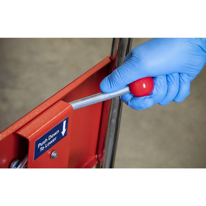 Sealey High Lift EV Battery Lift/Hydraulic Platform Truck 1000kg Capacity Sealey - Town Tools 