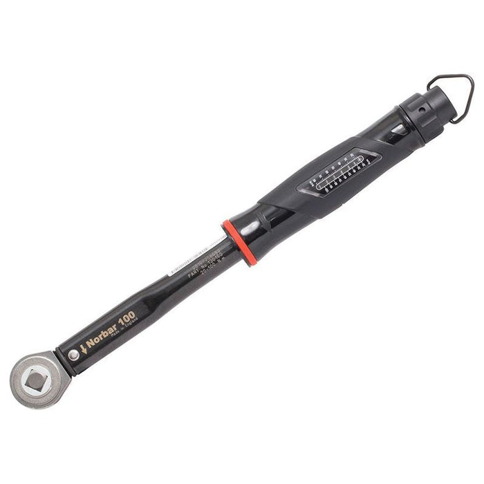 Norbar NorTorque® 100 Adjustable Dual Scale Ratchet Torque Wrench 1/2in Drive 20-100Nm Norbar - Town Tools