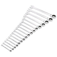 Draper HI-TORQ® Metric Ratchet Combination Spanner Set (17 Piece) - 8230MM/17