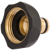 Draper Brass and Rubber Tap Connector, 1" - GWBR-TC-1
