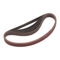 Sealey Sanding Belt 20 x 520mm 80Grit Pack of 5 SA355/B80G